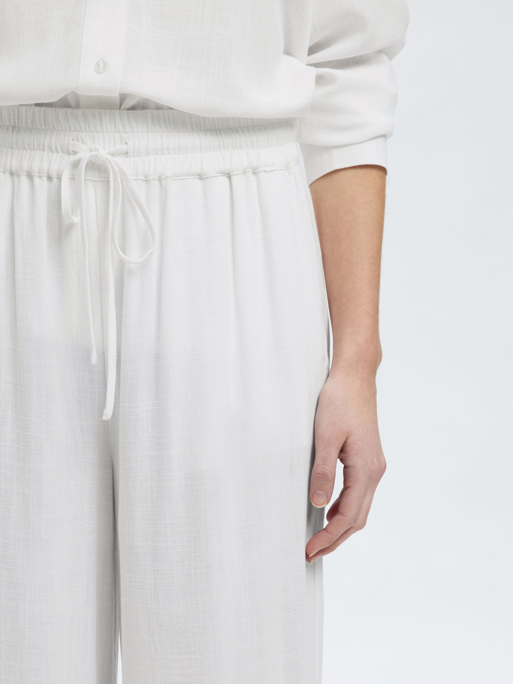 VISCOSEMIX BROEK, Snow White, highres