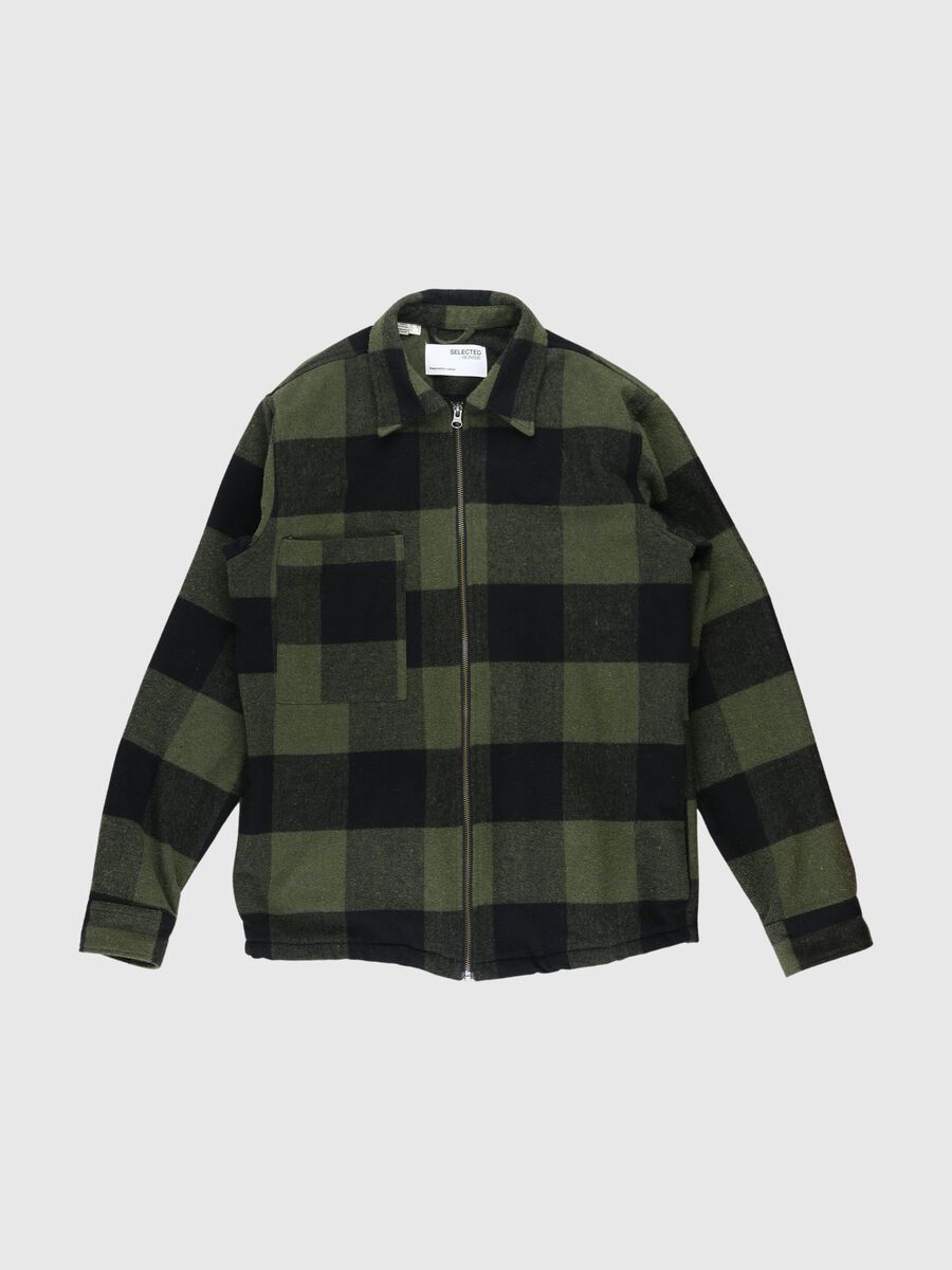 Selected SHIRT, Dark Olive, highres - 80000440_DarkOlive_953768_001.jpg