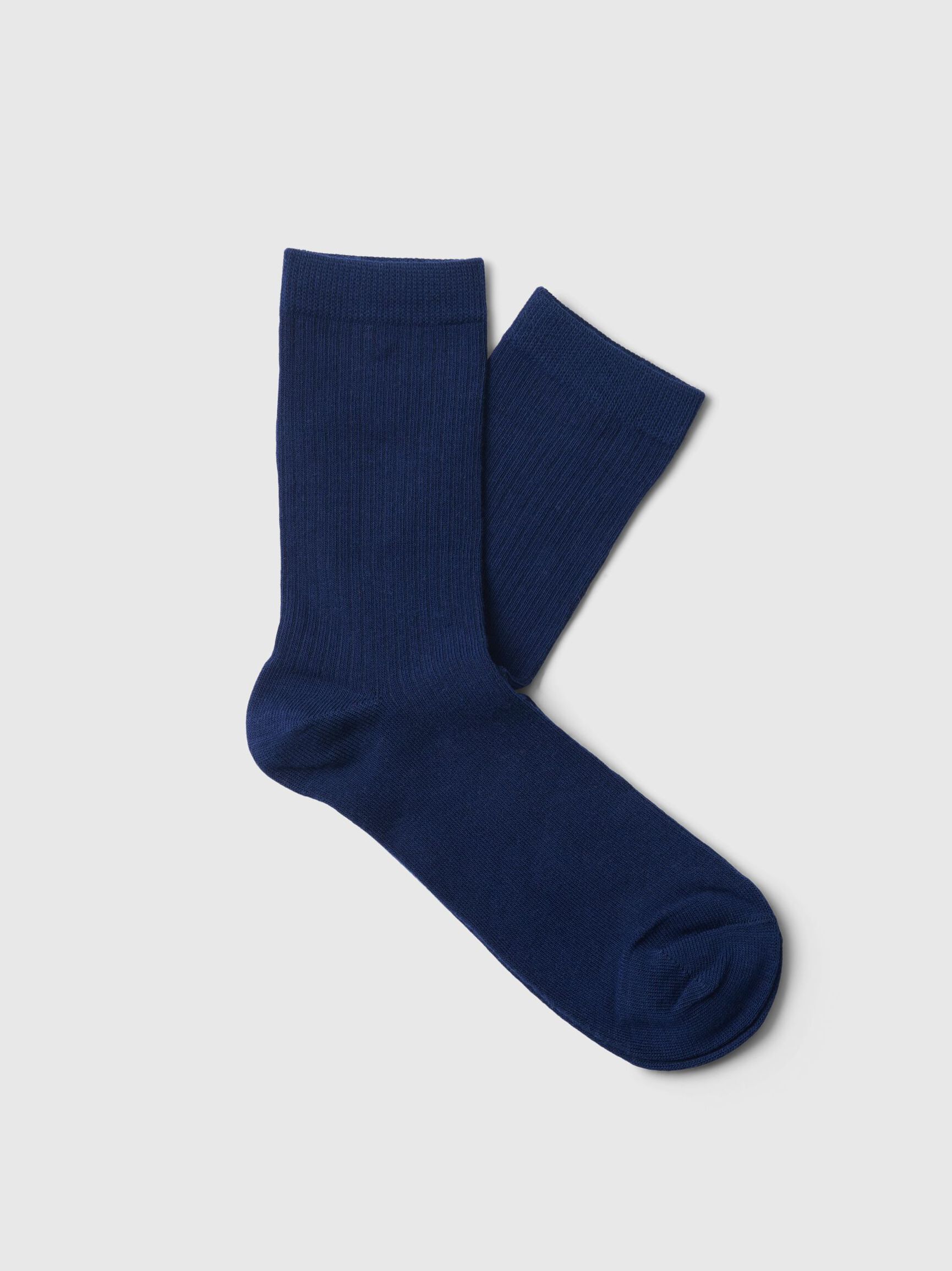 COTTON BLEND SOCKS, Ocean Cavern, highres