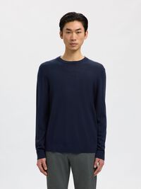 PYÖREÄPÄÄNTEINEN PUSERO, Navy Blazer, highres