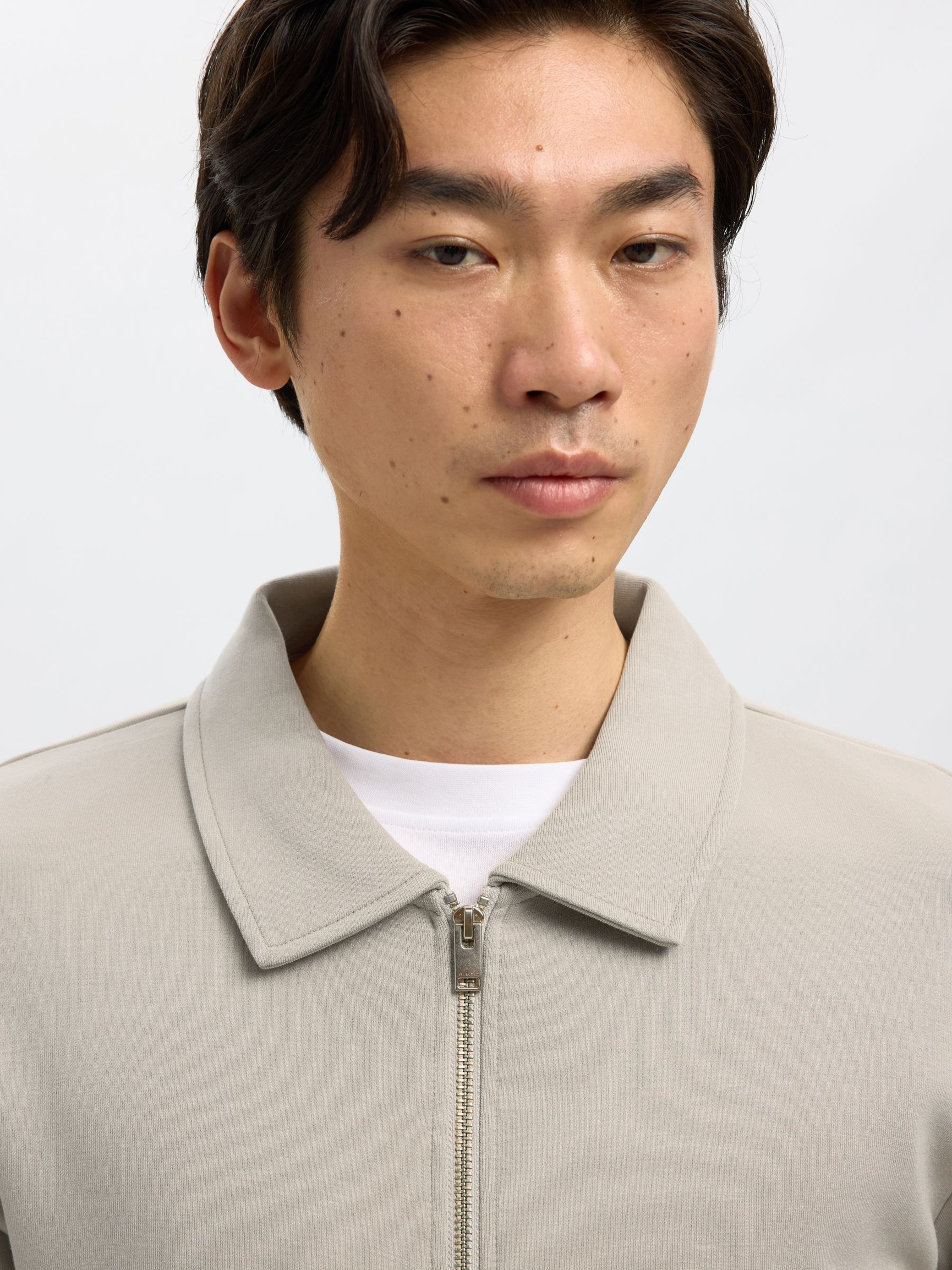 VISKOSEMIX STRICKJACKE, Pure Cashmere, highres