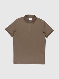 ZIPPER POLO SHIRT, Kalamata, highres
