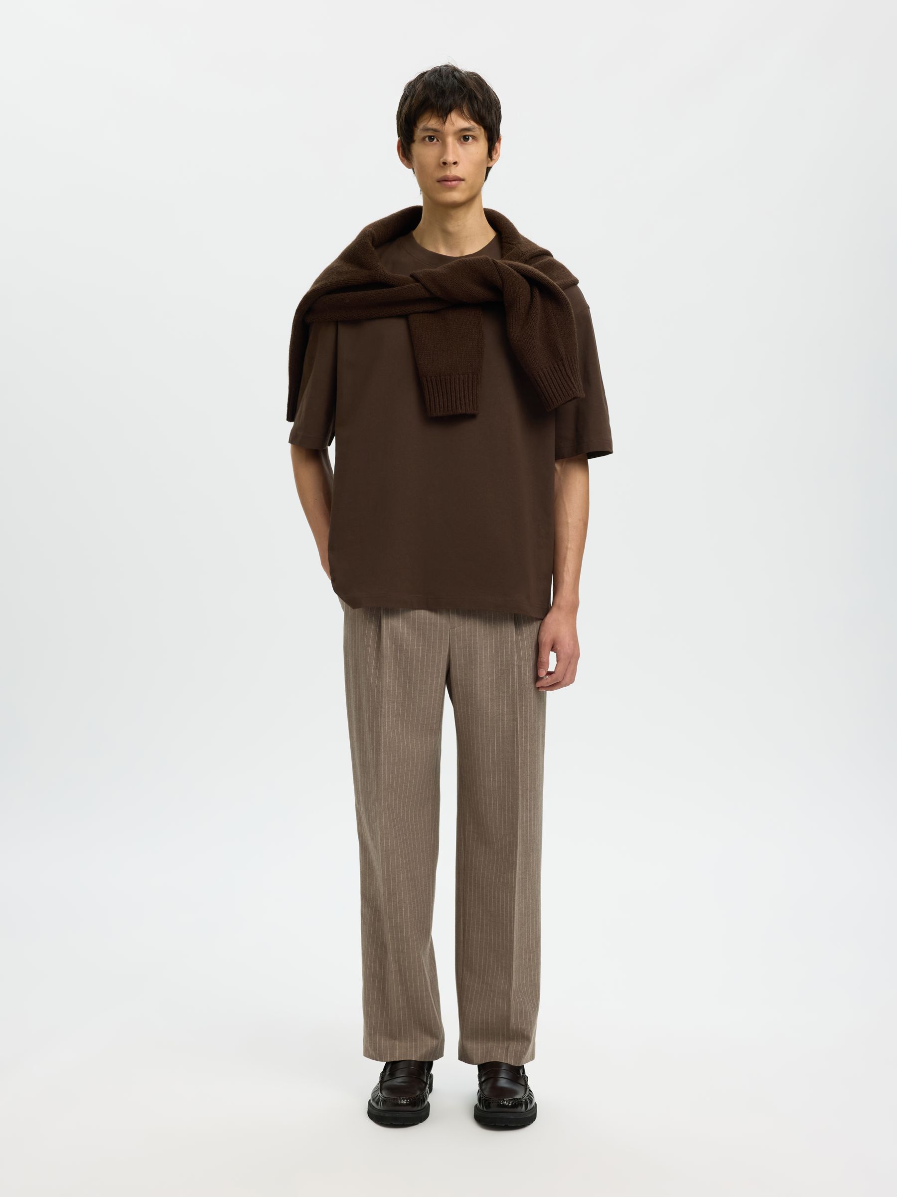 PRINTED CREWNECK T-SHIRT, Delicioso, highres