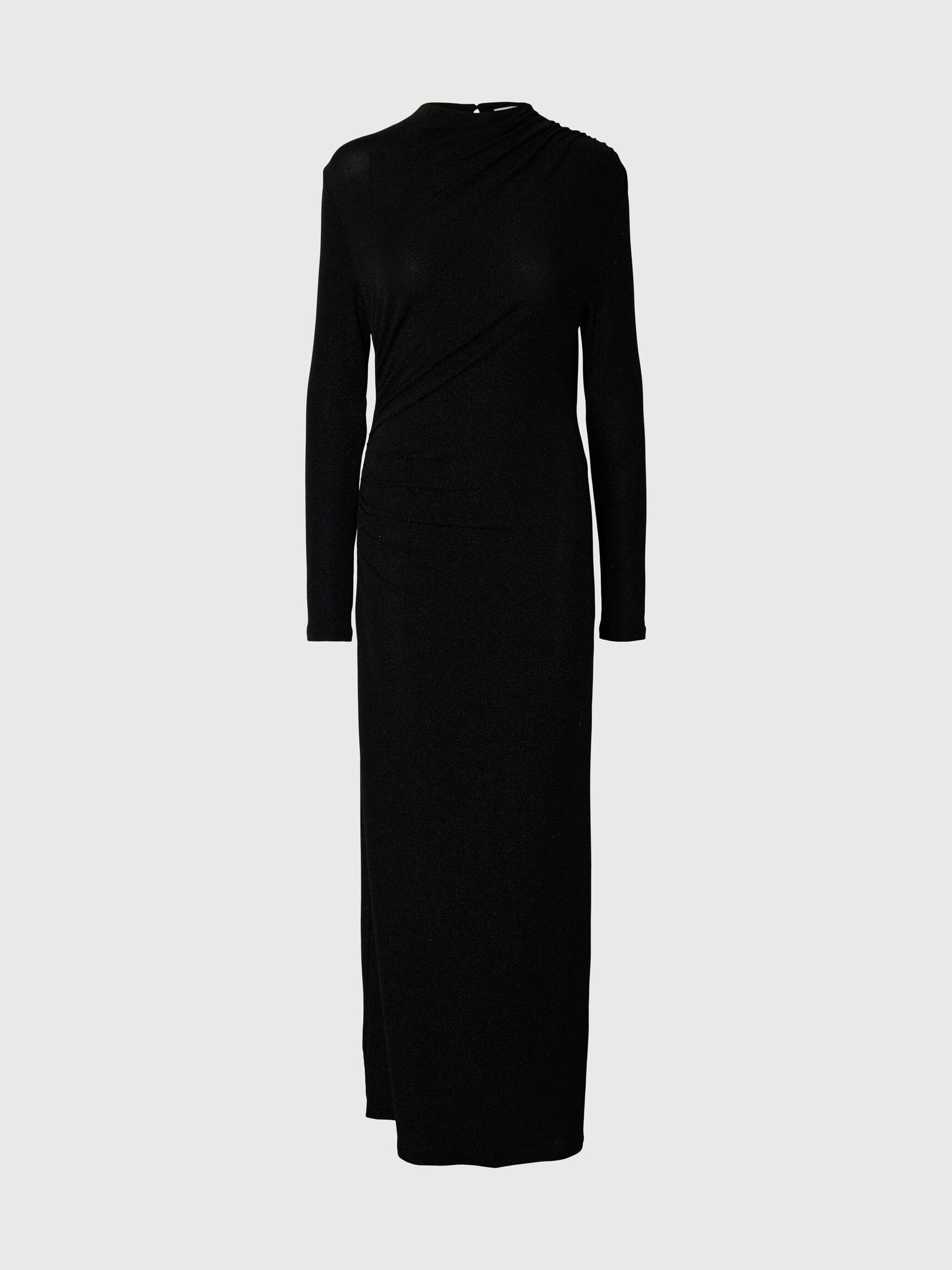VESTITO LUNGO, Black, highres
