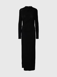 VESTITO LUNGO, Black, highres