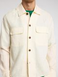 Selected 100% LINNEN OVERSHIRT, Egret, highres - 16098995_Egret_006.jpg