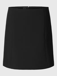SKRÆDDERSYEDE MININEDERDEL, Black, highres