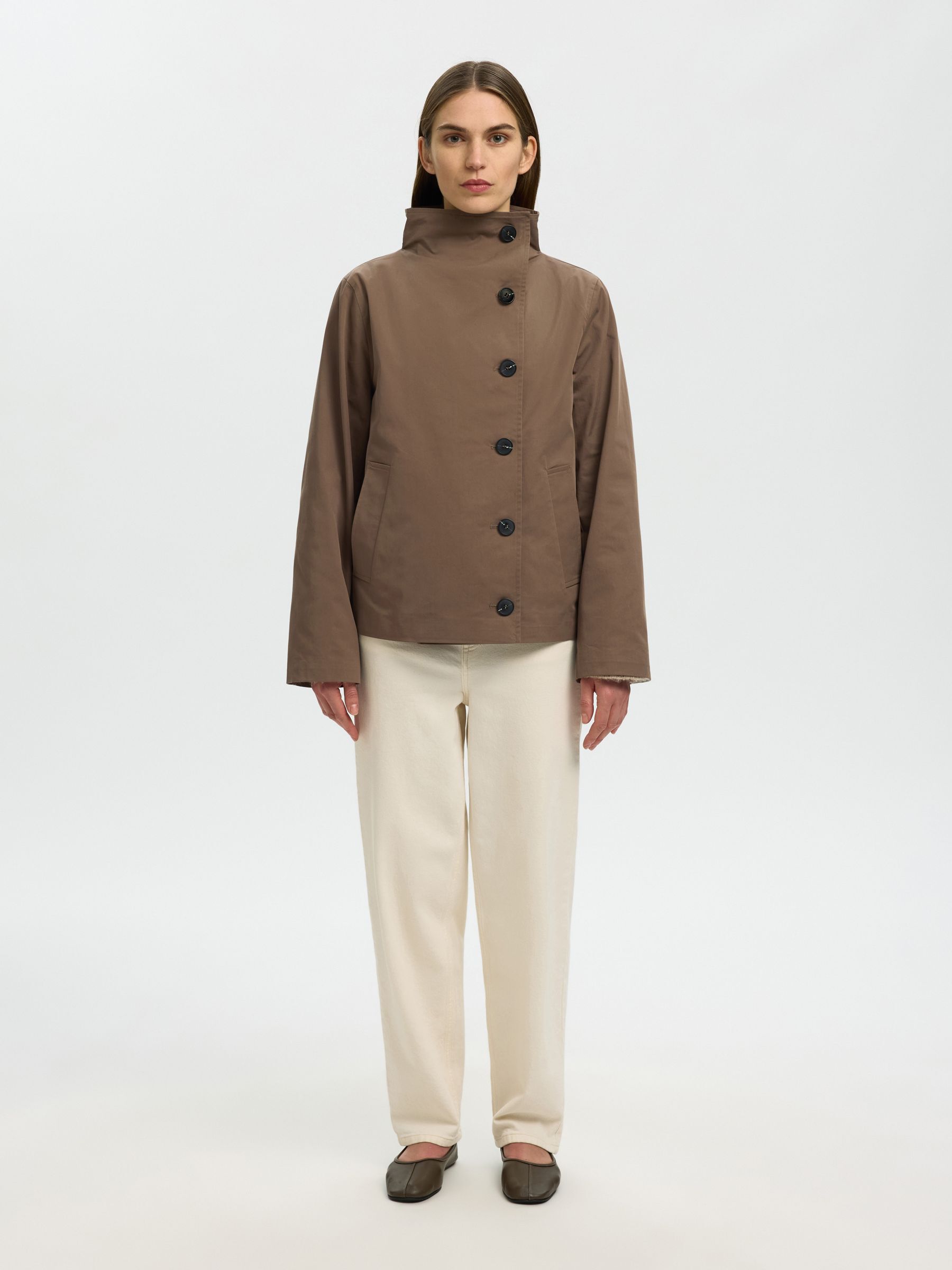 KORT TRENCHCOAT, Chocolate Chip, highres