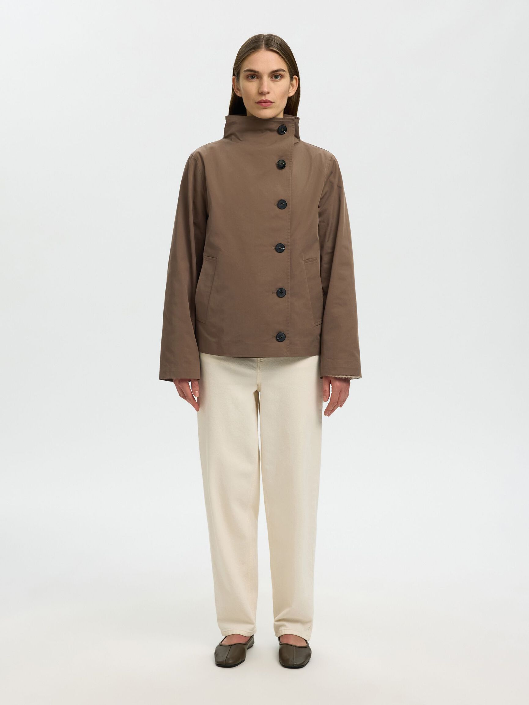 KORT TRENCHCOAT, Chocolate Chip, highres