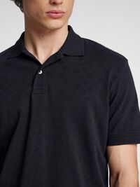 TEJIDO DE JACQUARD POLO, Sky Captain, highres