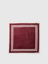 WOOL SCARF, Tawny Port, highres