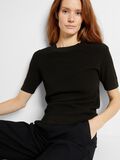 Selected VISKOSEMIX STRICKOBERTEIL, Black, highres - 16092292_Black_008.jpg