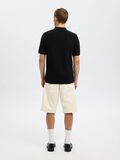 Selected ZIP UP POLO SHIRT, Black, highres - 16096388_Black_006.jpg