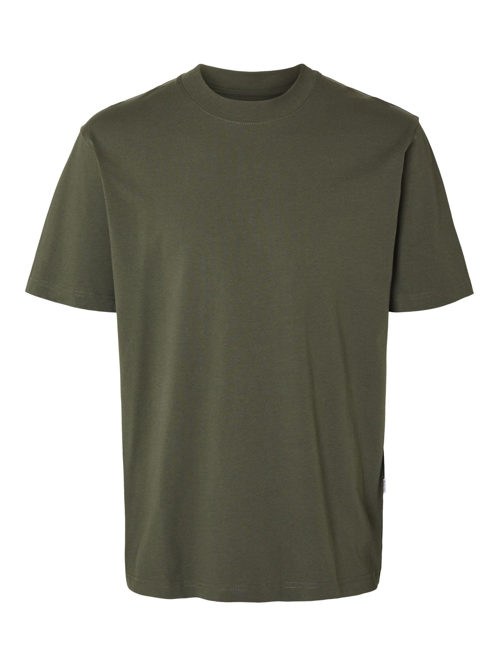 RELAXED FIT KURZARM T-SHIRT, Forest Night, highres