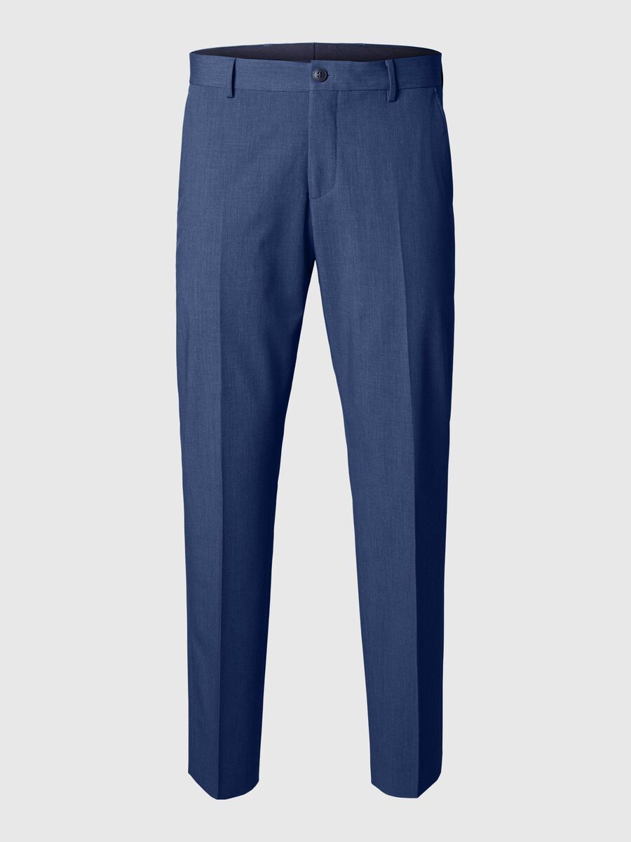 Selected 175 SLIM FIT TROUSERS, Blue Depths, highres - 16087825_BlueDepths_001.jpg