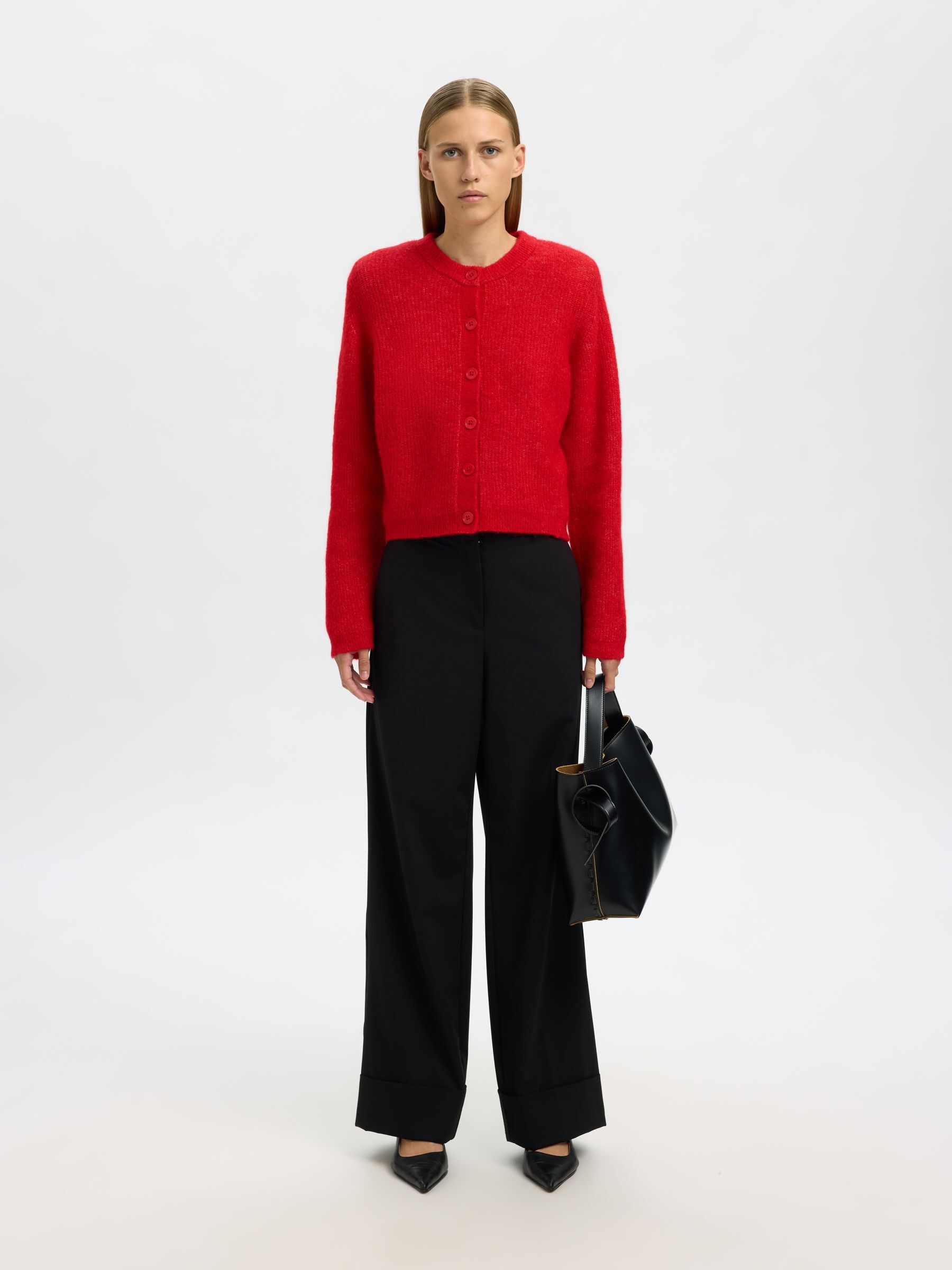 WOLLMIX STRICKJACKE, Equestrian Red, highres