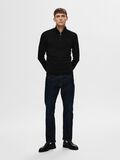 Selected HALVE RITSSLUITING TRUI, Black, highres - 16074687_Black_005.jpg