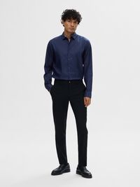SLIM FIT SKJORTE, Navy Blazer, highres