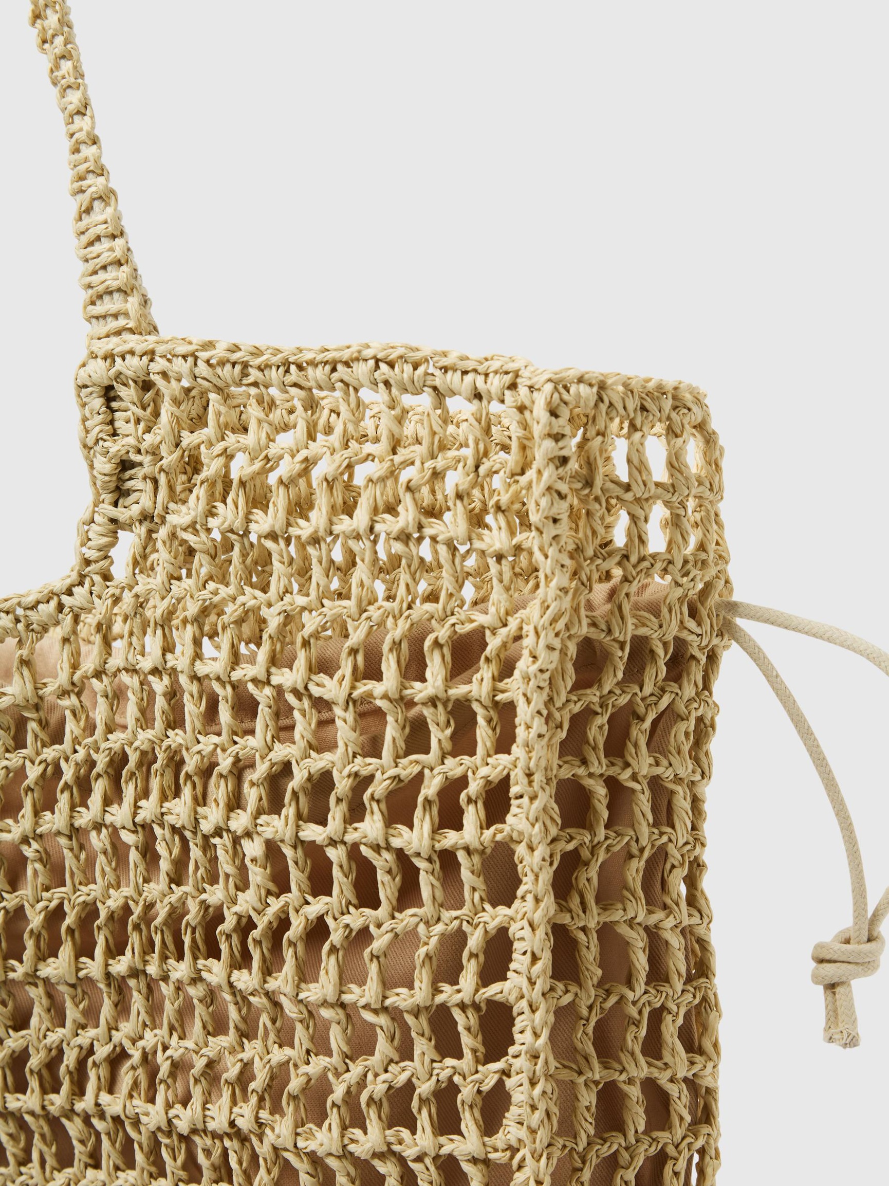 STRAW SHOPPER, Natural, highres