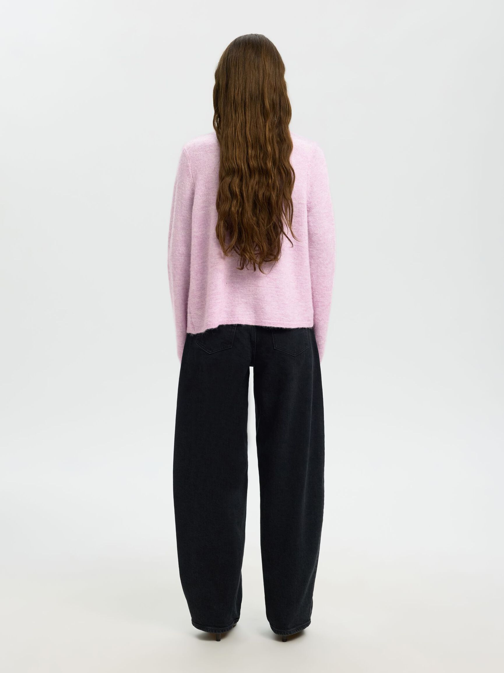 ULLBLANDING CARDIGAN, Winsome Orchid, highres