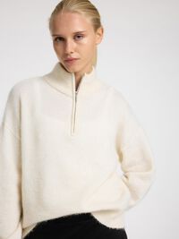 ULLBLANDING GENSER MED HALV GLIDELÅS, Snow White, highres