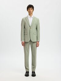 175 SLIM FIT TROUSERS, Aqua Gray, highres