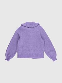 ALPAKAWOLL- STRICKJACKE, Violet Tulip, highres