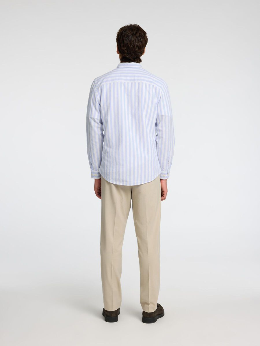 Selected LONG SLEEVED SHIRT, Cashmere Blue, highres - 16078867_CashmereBlue_1184152_004.jpg
