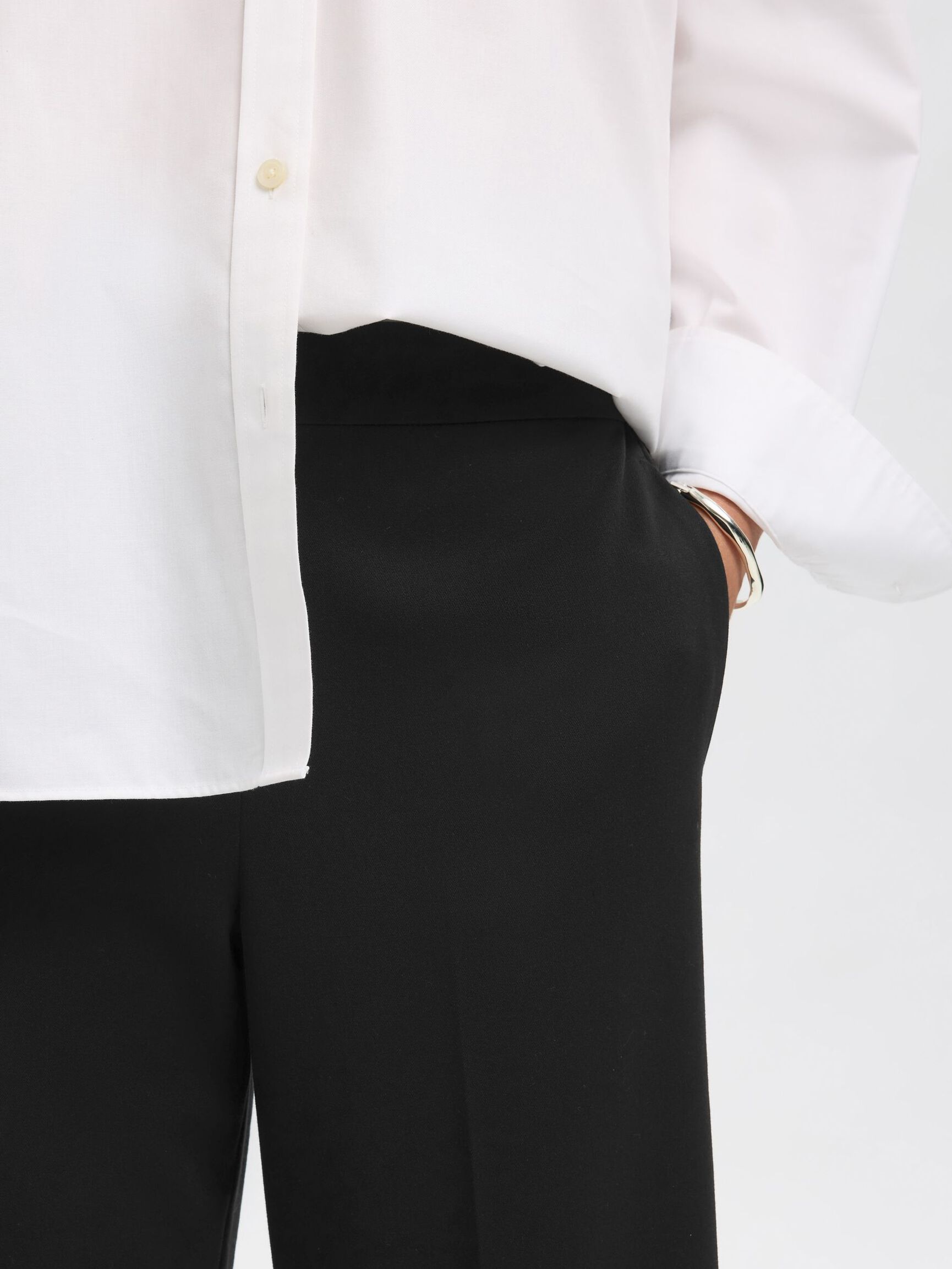WIDE FIT HOSE, Black, highres