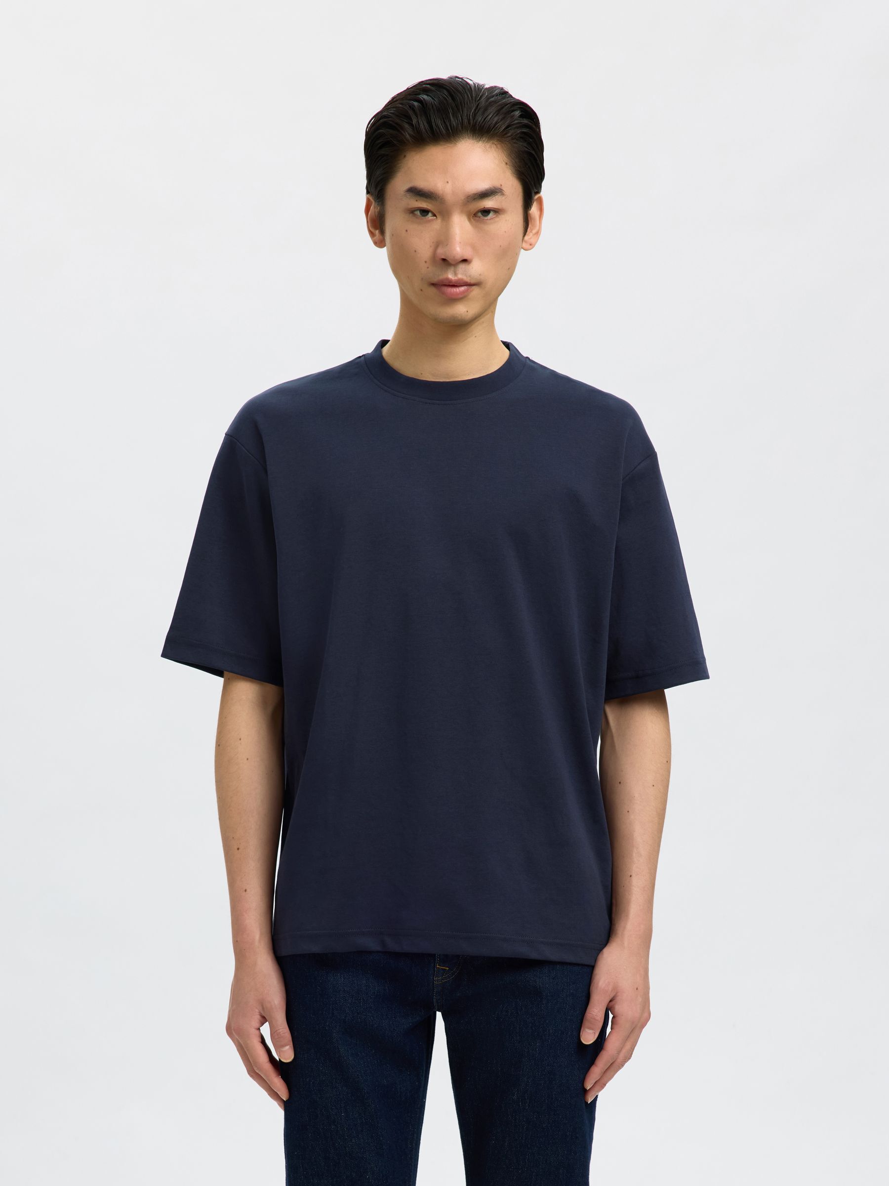 LOOSE FIT T-SHIRT | Blue | Selected