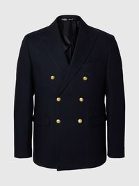 WOLL ZWEIREIHIGER BLAZER, Dark Navy, highres