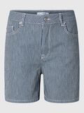 Selected GESTREEPT DENIM SHORT, Medium Blue Denim, highres - 16093682_MediumBlueDenim_1104231_001.jpg