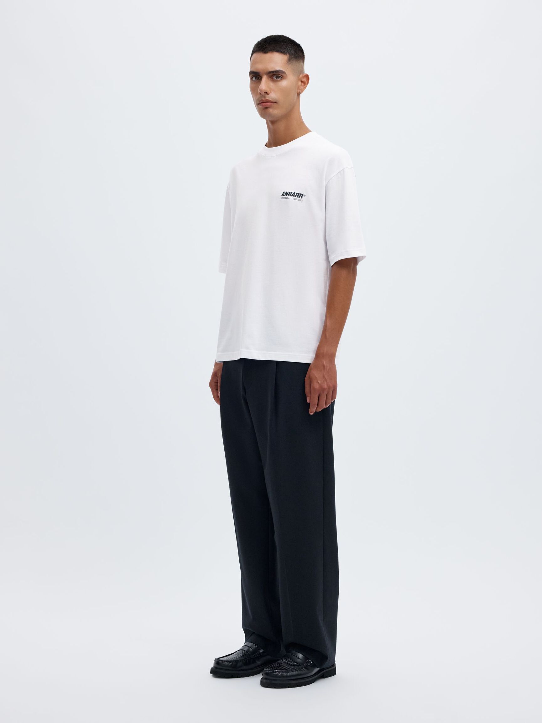 LOOSE FIT  T-SHIRT, Brilliant White, highres