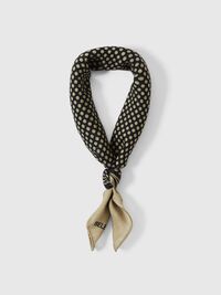 100% WOOL SCARF, Slate Green, highres