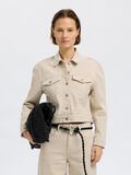 Selected CROPPED JEANSJACKE, Egret, highres - 16097715_Egret_1185410_008.jpg