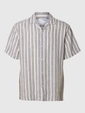 Selected 100% LINEN SHORT SLEEVED SHIRT, Bright White, highres - 16096908_BrightWhite_1165917_001.jpg