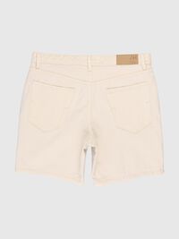 SLIM FIT SHORTS, Ecru, highres