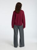 Selected VISCOSE BLEND KNITTED JUMPER, Zinfandel, highres - 16096169_Zinfandel_004.jpg