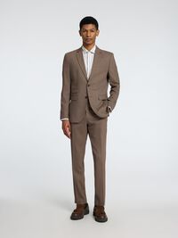 GEWEVEN WOLMIX BLAZER, Kelp, highres