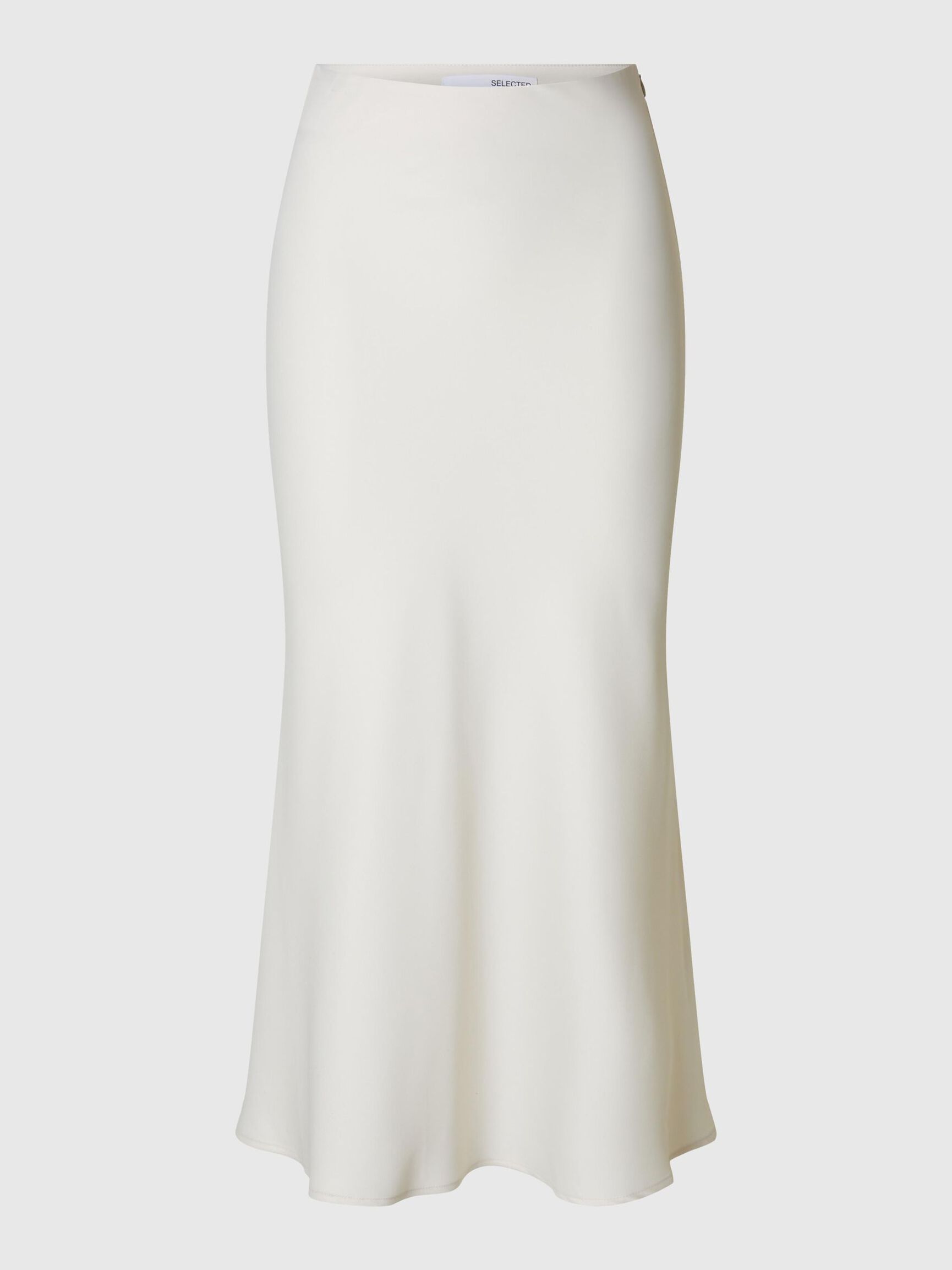 SATIN MIDIROCK, Birch, highres