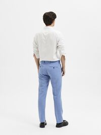 SLIM FIT SUIT TROUSERS, Light Blue, highres