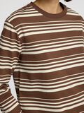 Selected BOXY FIT T-SHIRT MET LANGE MOUWEN, Chestnut, highres - 16099324_Chestnut_1221919_006.jpg