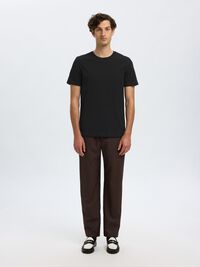 LOT DE 5 T-SHIRT RAS DU COU, Black, highres