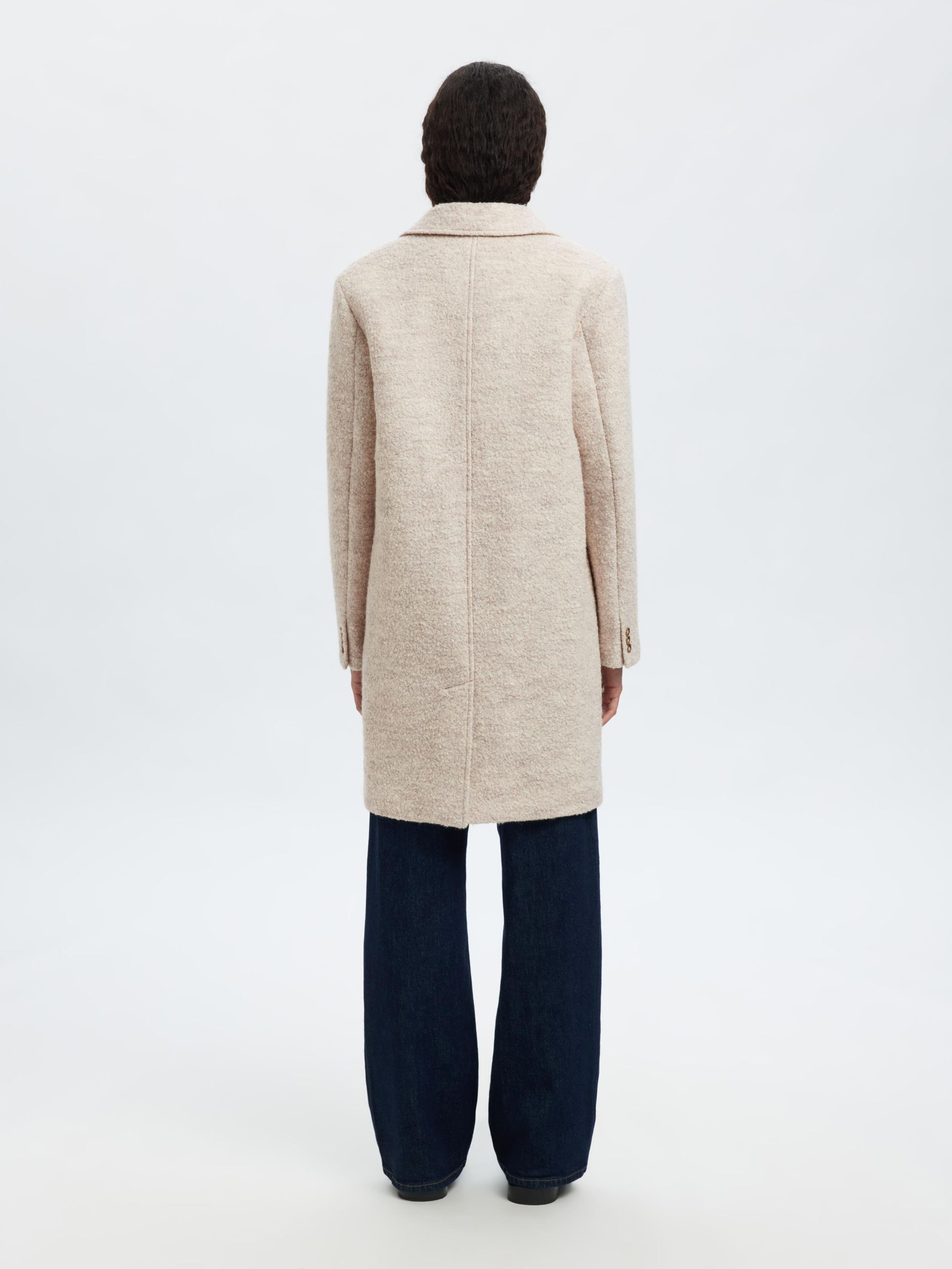 WOLMIX BOUCLÉ LANGE JAS, Sandshell, highres