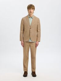 100% COTTON BLAZER, Kelp, highres