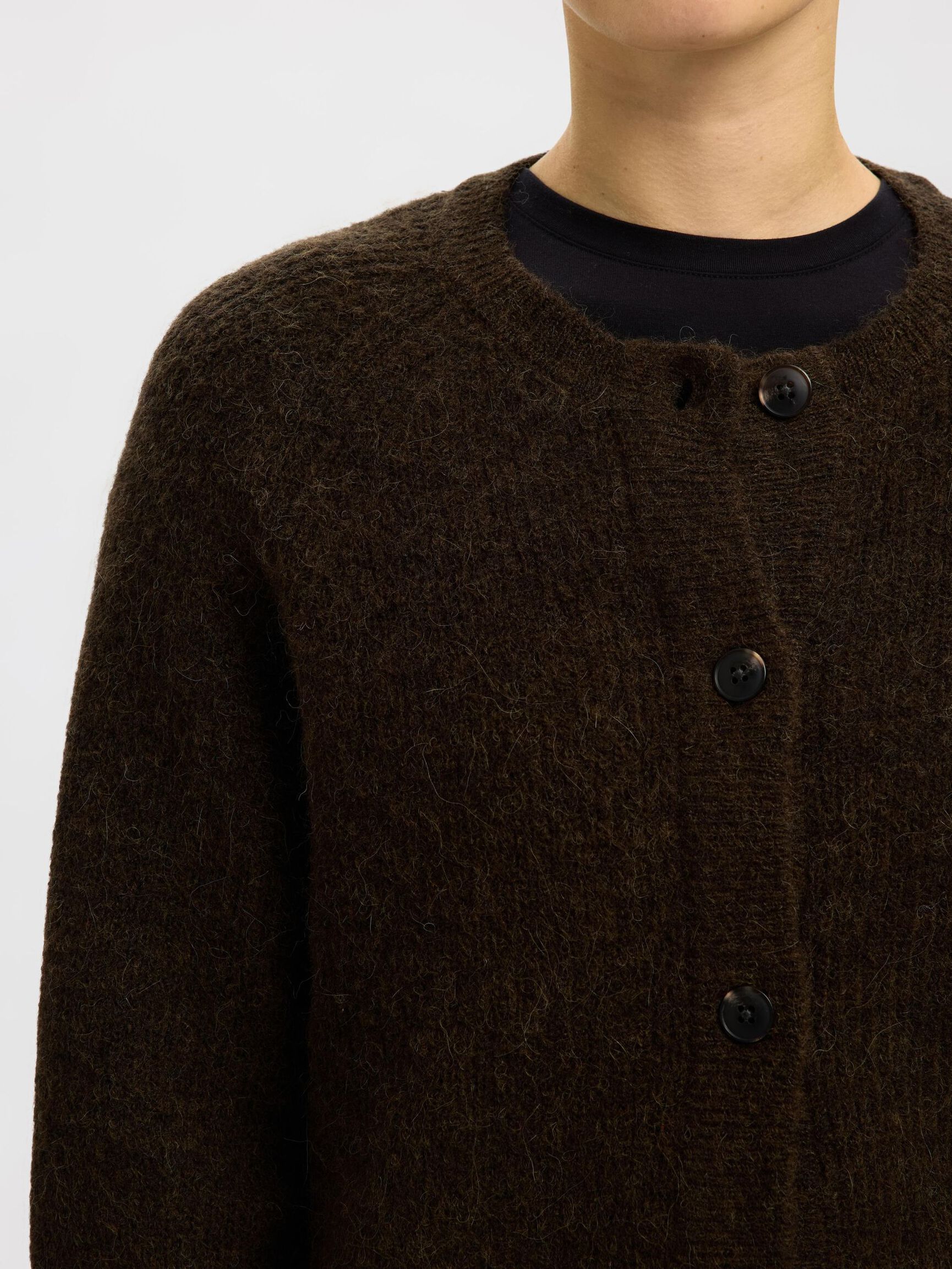 LONG-SLEEVED CARDIGAN, Delicioso, highres