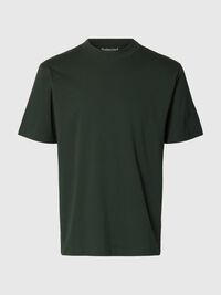 KORTE MOUW RELAXED FIT T-SHIRT, Deep Forest, highres