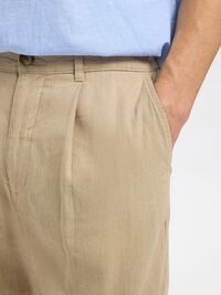 CROPPED RELAXED FIT HOSE, Chinchilla, highres