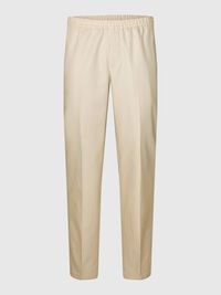 STRAIGHT-FIT PANTALON, Oatmeal, highres