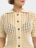 Selected CROCHET STYLE KNITTED CARDIGAN, Birch, highres - 16097498_Birch_006.jpg